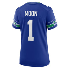 Warren Moon Women's Throwback Retired Player Game Jersey - Seattle Seahawks Jerseys