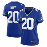 Julian Love Women's Throwback Player Game Jersey - Seattle Seahawks Jerseys