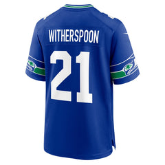 Devon Witherspoon Throwback Player Game Jersey - Seattle Seahawks Jerseys