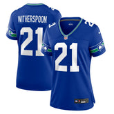 Devon Witherspoon Women's Throwback Player Game Jersey - Seattle Seahawks Jerseys