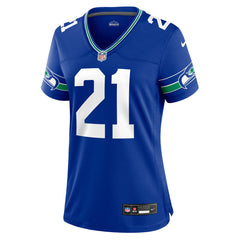 Devon Witherspoon Women's Throwback Player Game Jersey - Seattle Seahawks Jerseys