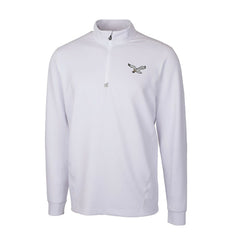 Cutter & Buck Traverse Stretch Quarter-Zip Pullover - Philadelphia Eagles Pullover