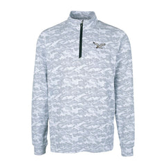 Cutter & Buck Traverse Camo Print Stretch Quarter-Zip Pullover - Philadelphia Eagles Pullover