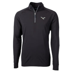 Cutter & Buck Eco Knit Stretch Recycled Quarter-Zip Pullover - Philadelphia Eagles Pullover