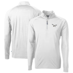 Cutter & Buck Eco Knit Stretch Recycled Quarter-Zip Pullover - Philadelphia Eagles Pullover