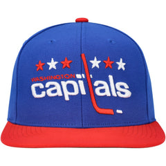 NHL Washington Capitals Mitchell & Ness Core Team Ground 2.0 Snapback Hat