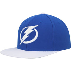 NHL Tampa Bay Lightning Mitchell & Ness Core Team Ground 2.0 Snapback Hat