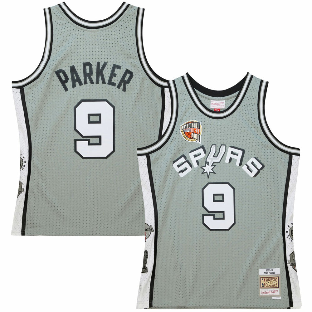 Mitchell & Ness Tony Parker San Antonio Spurs Unisex Hall of Fame Class of 2023 Throwback Swingman Jersey