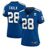 Marshall Faulk Women's Indiana Nights Alternate Game Jersey - Indianapolis Colts Jerseys