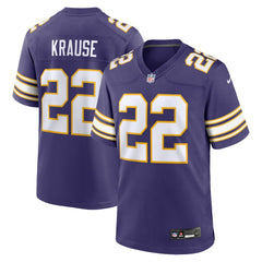 Paul Krause Retired Player Alternate Game Jersey - Minnesota Vikings Jerseys