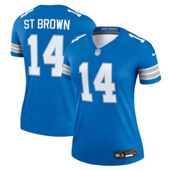 Amon-Ra St. Brown Women's Legend Player Performance Top - Detroit Lions Tops