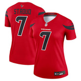 C.J. Stroud Women's Alternate Legend Player Performance Top - Houston Texans Tops