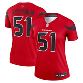 Will Anderson Jr. Women's Alternate Legend Player Performance Top - Houston Texans Tops