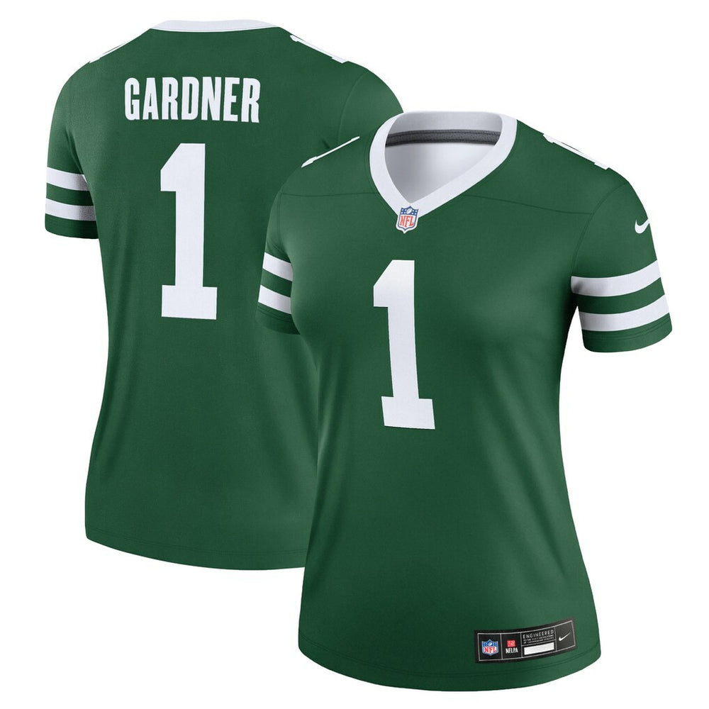 Ahmad Sauce Gardner Women's Legend Player Performance Top - New York Jets Tops