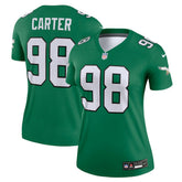 Jalen Carter Women's Alternate Legend Player Performance Top - Philadelphia Eagles Tops
