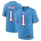 Warren Moon Retired Player Alternate Game Jersey - Tennessee Titans Jerseys