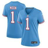 Warren Moon Women's Oilers Throwback Retired Player Game Jersey - Tennessee Titans Jerseys