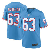 Mike Munchak Retired Player Alternate Game Jersey - Tennessee Titans Jerseys