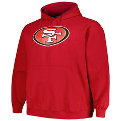 Christian McCaffrey Big & Tall Fleece Name & Number Pullover Hoodie - San Francisco 49ers Hoodies