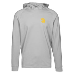 Gray San Diego Padres Levelwear Dimension Insignia 2.0 Pullover Hoodie