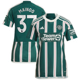 Kobbie Mainoo Manchester United Women's 2023/24 Away Replica Player Jersey