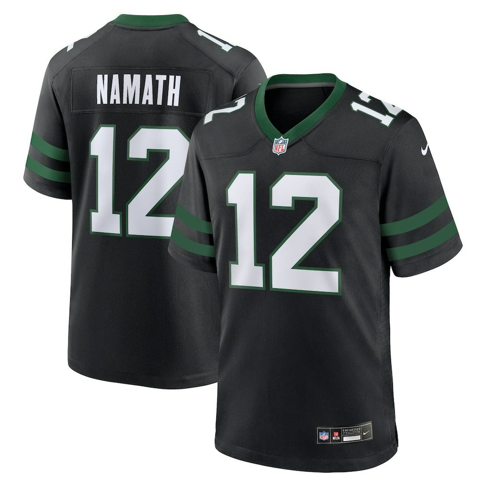 Joe Namath Alternate Retired Player Game Jersey - New York Jets Jerseys