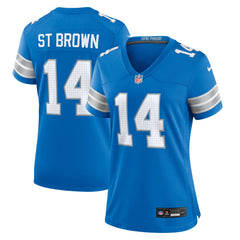 Amon-Ra St. Brown Women's Team Game Jersey - Detroit Lions Jerseys