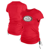 Women's Ruched Side T-Shirt - San Francisco 49ers T-shirts