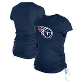 Women's Ruched Side T-Shirt - Tennessee Titans T-shirts