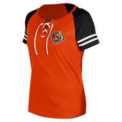 Women's Lace-Up Raglan T-Shirt - Cincinnati Bengals T-shirts