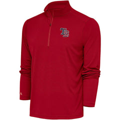 Red Tampa Bay Rays Antigua Patriotic Tribute Quarter-Zip Pullover Top