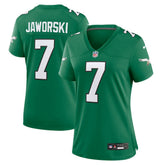 Ron Jaworski Women's Alternate Game Jersey - Philadelphia Eagles Jerseys