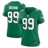Jerome Brown Women's Alternate Game Jersey - Philadelphia Eagles Jerseys