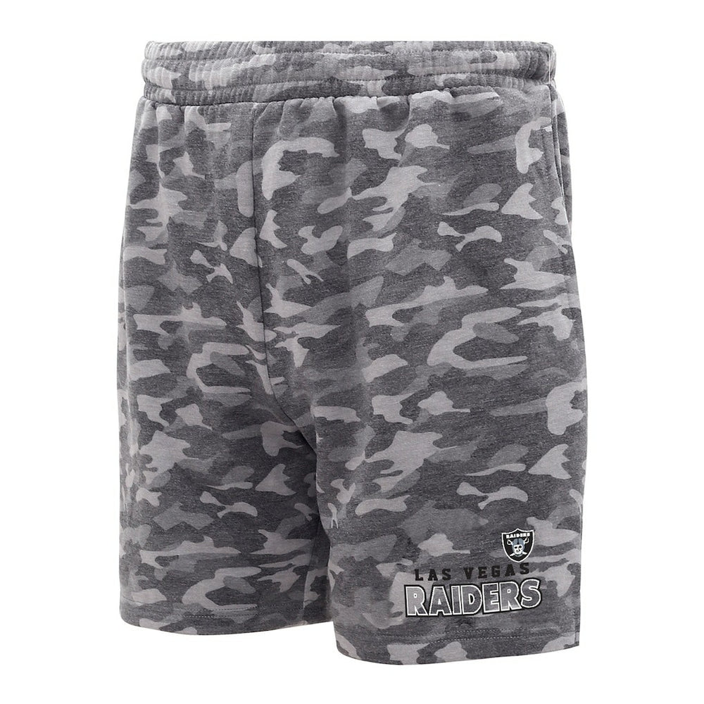 Concepts Sport Biscayne Camo Shorts - Las Vegas Raiders Shorts