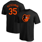 Black Adley Rutschman Baltimore Orioles Fanatics Big & Tall Name & Number T-Shirt