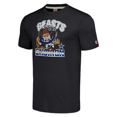 Homage Unisex Monsters of the Gridiron Halloween Tri-Blend T-Shirt - Dallas Cowboys T-shirts