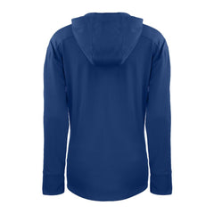 Royal Texas Rangers Cutter & Buck Women's Daybreak Eco Recycled Half-Zip Hoodie