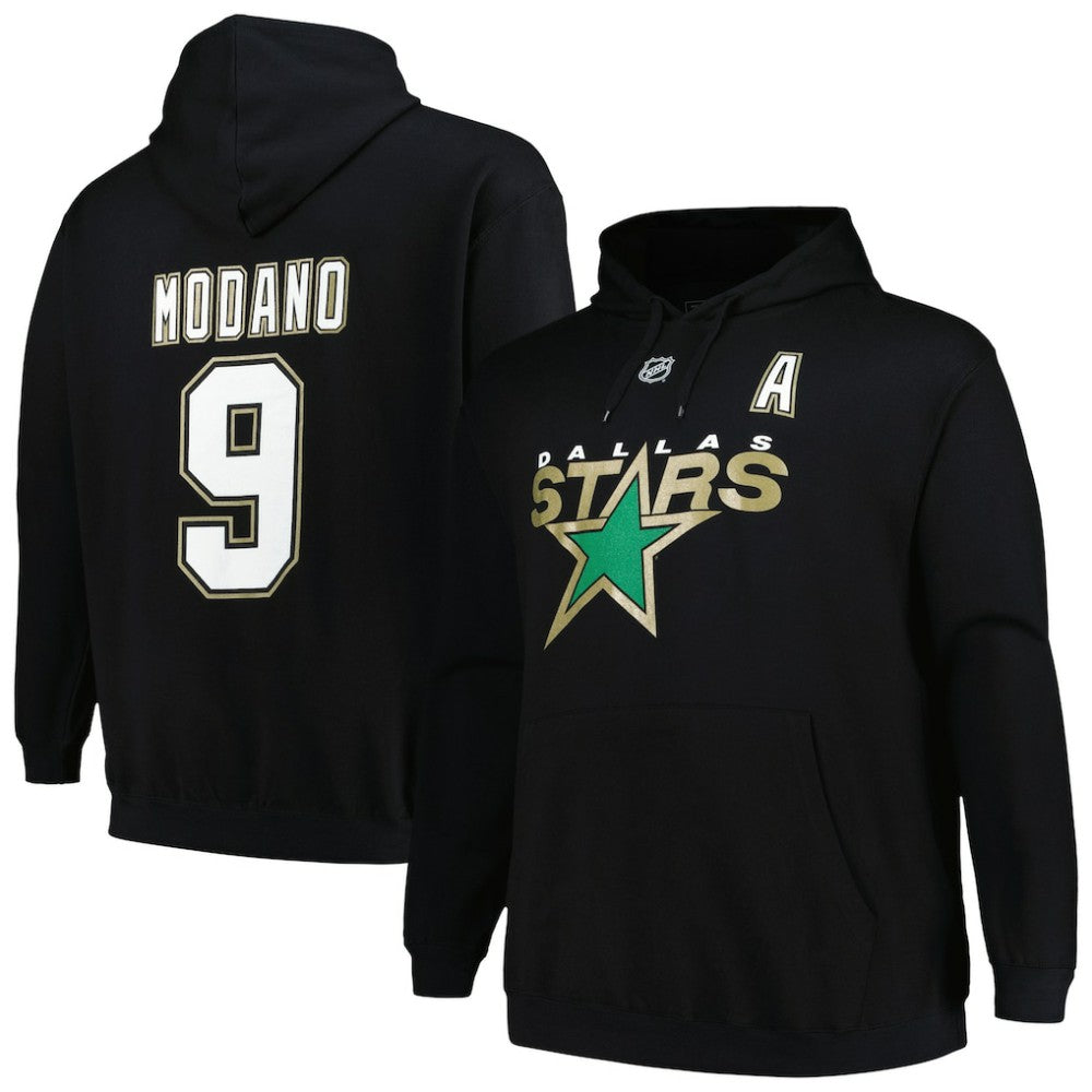 NHL Mike Modano Dallas Stars Mitchell & Ness Name & Number Pullover Hoodie