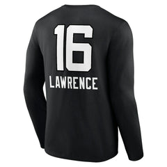 Trevor Lawrence Team Wordmark Long Sleeve T-Shirt - Jacksonville Jaguars T-shirts