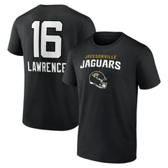 Trevor Lawrence Team Wordmark Name & Number T-Shirt - Jacksonville Jaguars T-shirts