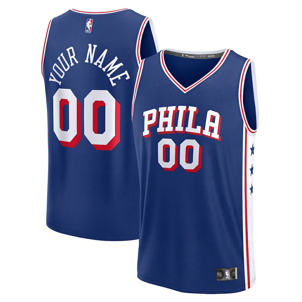 Fanatics Philadelphia 76ers Fast Break Custom Jersey