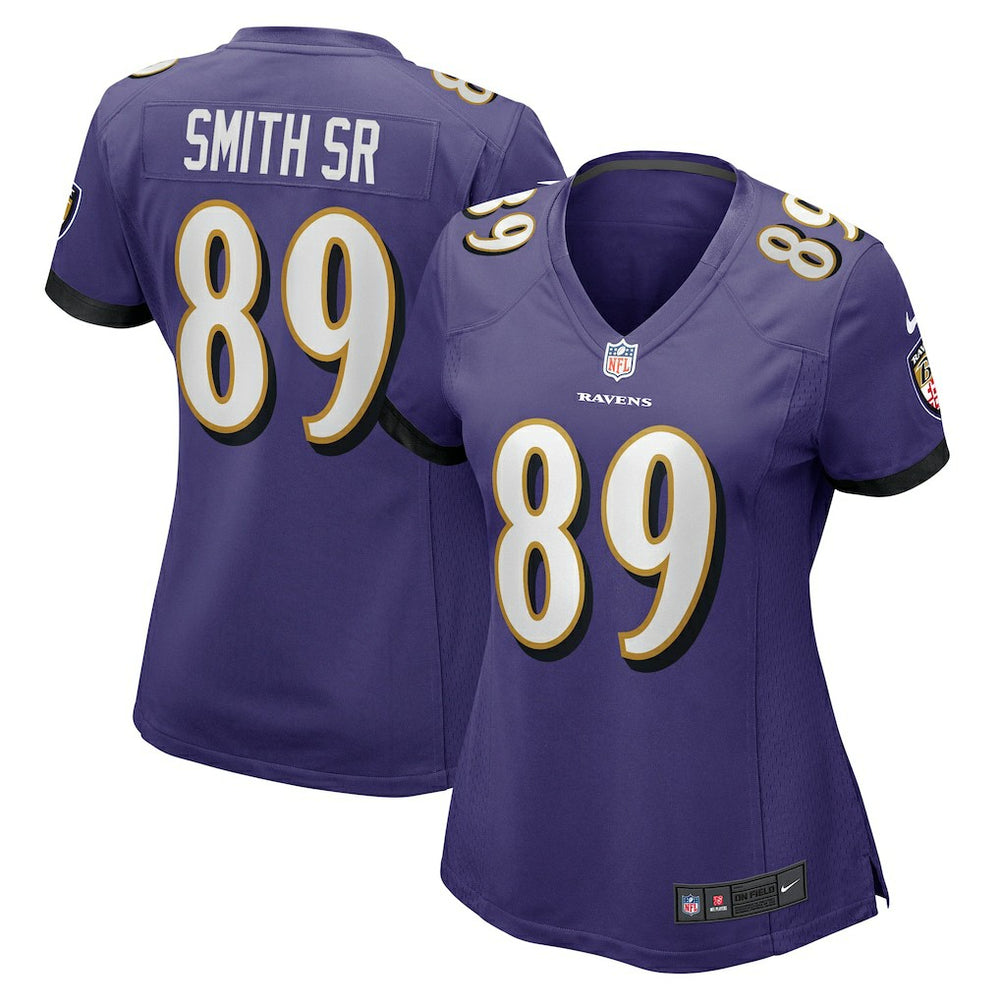Steve Smith Sr. Women's Retired Player Game Jersey - Baltimore Ravens Jerseys