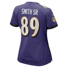 Steve Smith Sr. Women's Retired Player Game Jersey - Baltimore Ravens Jerseys
