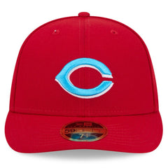 Red Cincinnati Reds New Era 2024 Father's Day Low Profile 59FIFTY Fitted Hat