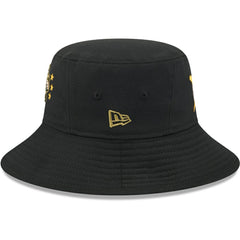 Black Athletics New Era 2024 Armed Forces Day Bucket Hat