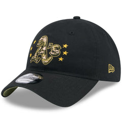 Black Athletics New Era 2024 Armed Forces Day 9TWENTY Adjustable Hat