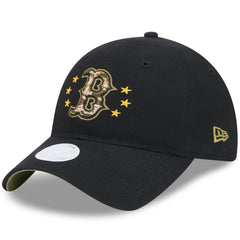 Black Boston Red Sox New Era Women's 2024 Armed Forces Day 9TWENTY Adjustable Hat