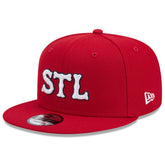Red St. Louis Cardinals New Era 2024 City Connect 9FIFTY Snapback Hat