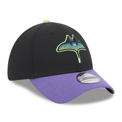 Black Tampa Bay Rays New Era 2023 City Connect 39THIRTY Flex Hat