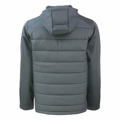 Gray New York Yankees Cutter & Buck Evoke Hybrid Eco Softshell Recycled Full-Zip Hoodie